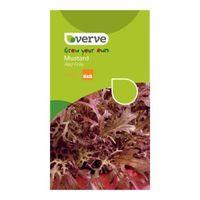 Verve Mustard Seeds Red Frills Mix