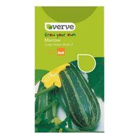 Verve Marrow Seeds Long Green Bush 2 Mix