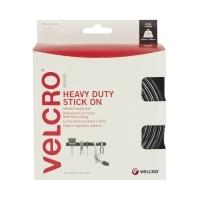 velcro brand heavy duty stick on tape 50mm x 25m black