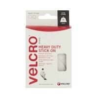 VELCRO Brand Heavy Duty Giant Stick On Coins 12 Pieces Blac