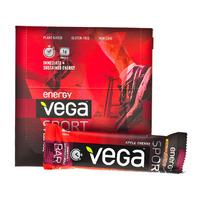 Vega Sports Energy Bar Apple Cherry Box - 12 x 50g