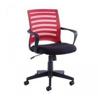 Vega Mesh managers chair Red meshback