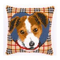 Vervaco Cross Stitch Cushion Kit Dog