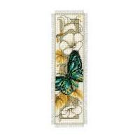 Vervaco Counted Cross Stitch Kit Bookmark Butterfly 1