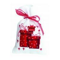 Vervaco Counted Cross Stitch Kit Pot Pourri Bag Presents