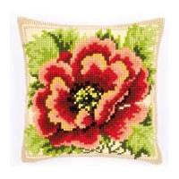 Vervaco Cross Stitch Cushion Kit Poppy