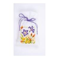Vervaco Counted Cross Stitch Kit Pot Pourri Bag Flowers 2