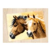 Vervaco Latch Hook Rug Kit Horses