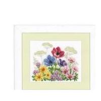 Vervaco Counted Cross Stitch Kit Wild Flowers