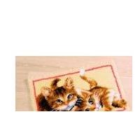 vervaco latch hook rug kit kittens