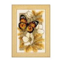 vervaco counted cross stitch kit butterfly 1