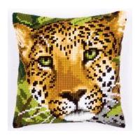 Vervaco Cross Stitch Cushion Kit Leopard