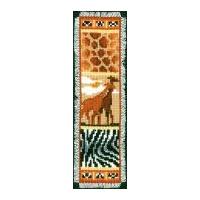 Vervaco Counted Cross Stitch Kit Bookmark Africa 1