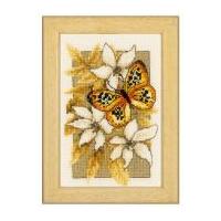 vervaco counted cross stitch kit butterfly 3