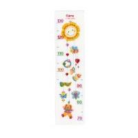 Vervaco Counted Cross Stitch Kit Height Chart Kit Clown Delight