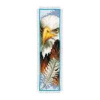 Vervaco Counted Cross Stitch Kit Bookmark Eagle