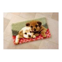 vervaco latch hook rug kit puppies