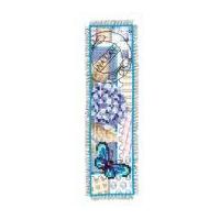 Vervaco Counted Cross Stitch Kit Bookmark Hydrangea