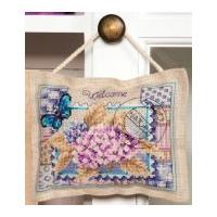 Vervaco Cross Stitch Deco Cushion Kit Hydrangea