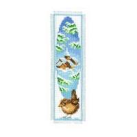 Vervaco Cross Stitch Bookmark Kit Chaffinch