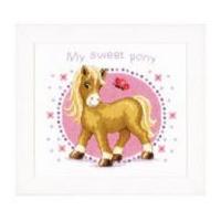 Vervaco Latch Hook Cushion Kit Sweet Pony