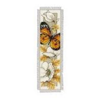 Vervaco Counted Cross Stitch Kit Bookmark Butterfly 2