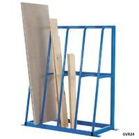 Vertical Storage Racks with 4 compartments 1200 wide overall