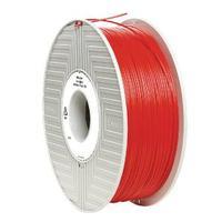 verbatim abs 175mm 1kg reel red 3d printing filament 55013