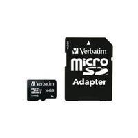 Verbatim Pro Micro SDHC Memory Card Class 10 UHS-I U3 With Adapter