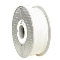 verbatim abs 175mm 1kg reel white 3d printing filament 55011