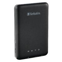 Verbatim Black MediaShare Wireless Portable Streaming Device 98243