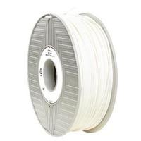 verbatim abs 285mm 1kg reel white 3d printing filament 55017