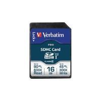 Verbatim Pro SDHC Memory Card Class 10 UHS-I U3 16GB 47020