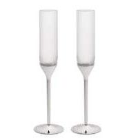 Vera Wang Grosgrain Toasting Flute Pair