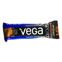 vega sports protein bars chocolate peanut butter single 60g
