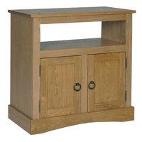 vermont wooden tv cabinet with 2 doors