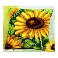 Vervaco Cross Stitch Kit Cushion Kit Sunflowers