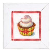 Vervaco Counted Cross Stitch Kit Cupcake 3