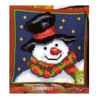 Vervaco Cross Stitch Kit Cushion Kit Snowman
