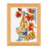 Vervaco Counted Cross Stitch Kit White Wine