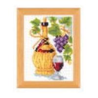 Vervaco Counted Cross Stitch Kit Chianti Wine