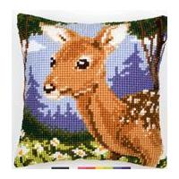 Vervaco Cross Stitch Kit Cushion Kit Deer