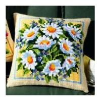 Vervaco Cross Stitch Kit Cushion Kit Flowers