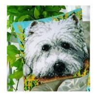 Vervaco Cross Stitch Kit Cushion Kit West Highland Terrier