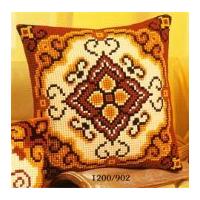 vervaco cross stitch kit cushion kit star