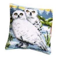 Vervaco Cross Stitch Kit Cushion Kit Snowy Owl