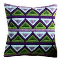 Vervaco Long Stitch Kit Cushion Kit Bold Geometric Style