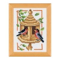 Vervaco Counted Cross Stitch Kit Birdhouse Summer