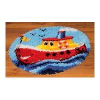 vervaco latch hook rug kit boat