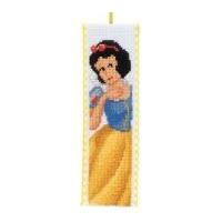 Vervaco Counted Cross Stitch Kit Bookmark Snow White